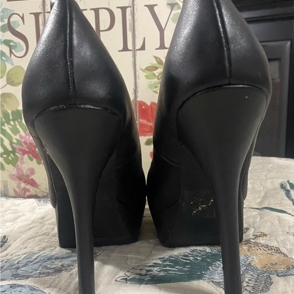 Olsenboye Platform Heels - black - Size 6.5M - Picture 5 of 6